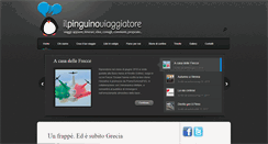 Desktop Screenshot of ilpinguinoviaggiatore.it